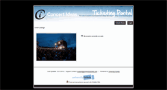 Desktop Screenshot of concertideastickets.universitytickets.com