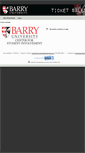 Mobile Screenshot of barryticketsonline.universitytickets.com