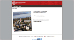 Desktop Screenshot of cornelltickets.universitytickets.com