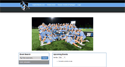 Desktop Screenshot of hopkinslacrosse.universitytickets.com