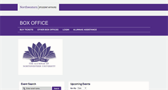 Desktop Screenshot of nbo.universitytickets.com