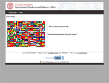 Tablet Screenshot of issotickets.universitytickets.com