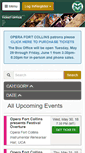Mobile Screenshot of csuartstickets.universitytickets.com