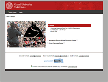 Tablet Screenshot of cornellconcerts.universitytickets.com