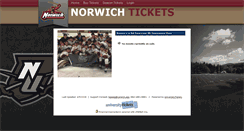 Desktop Screenshot of cadetstickets.universitytickets.com