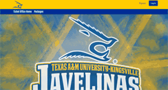 Desktop Screenshot of javelinatickets.universitytickets.com