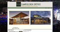Desktop Screenshot of csutix.universitytickets.com