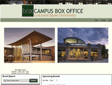 Tablet Screenshot of csutix.universitytickets.com